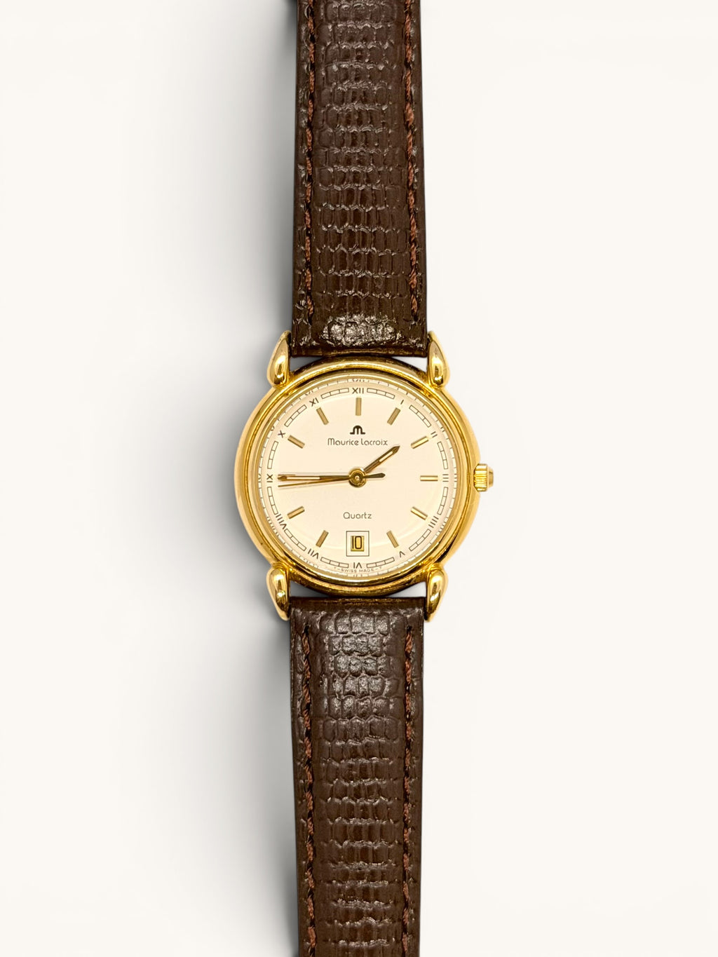 Vintage Maurice Lacroix Les Classiques Gold Quartz Watch