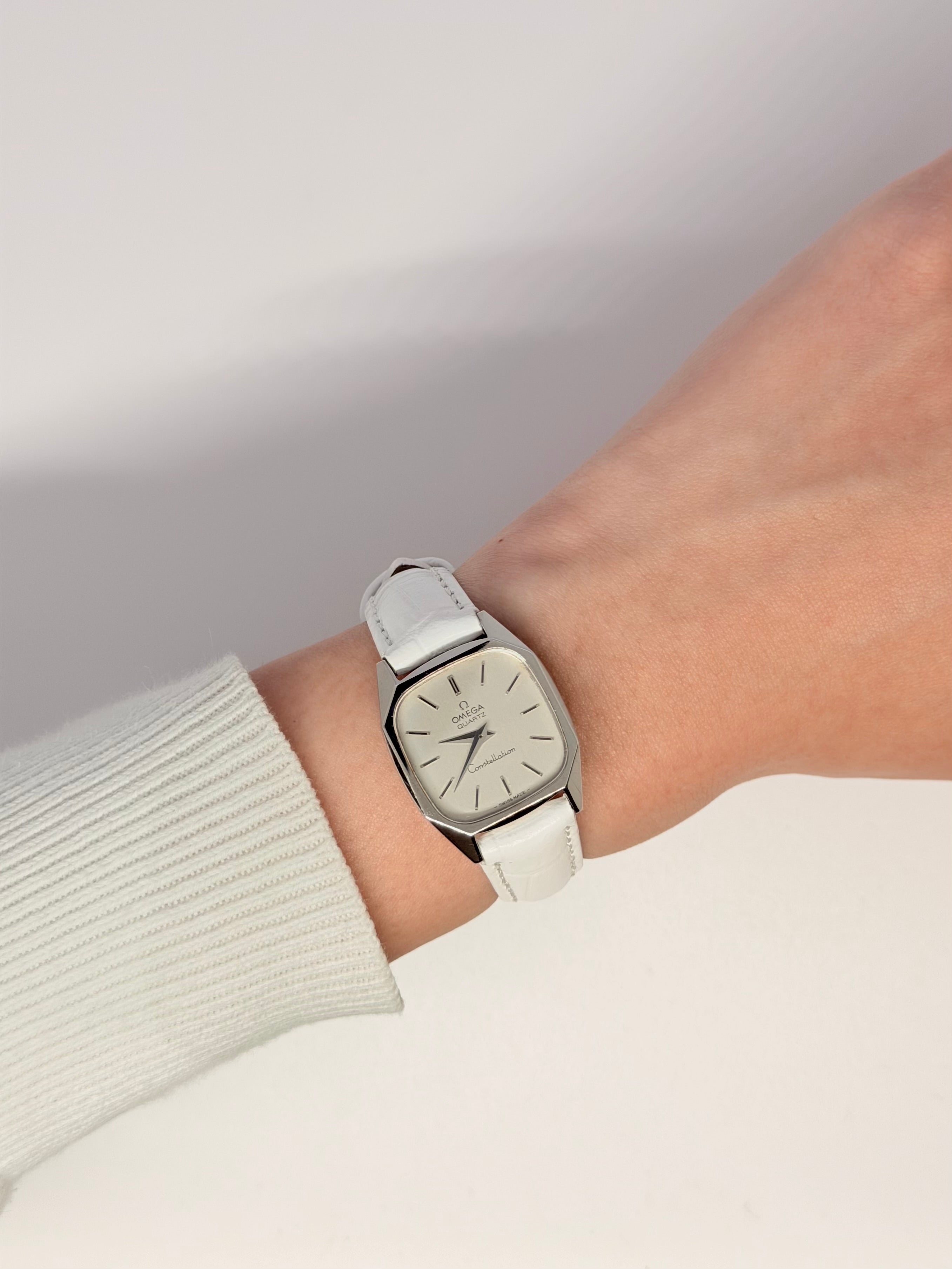 Vintage Omega Constellation Octagon Case Watch (Crownless Type)