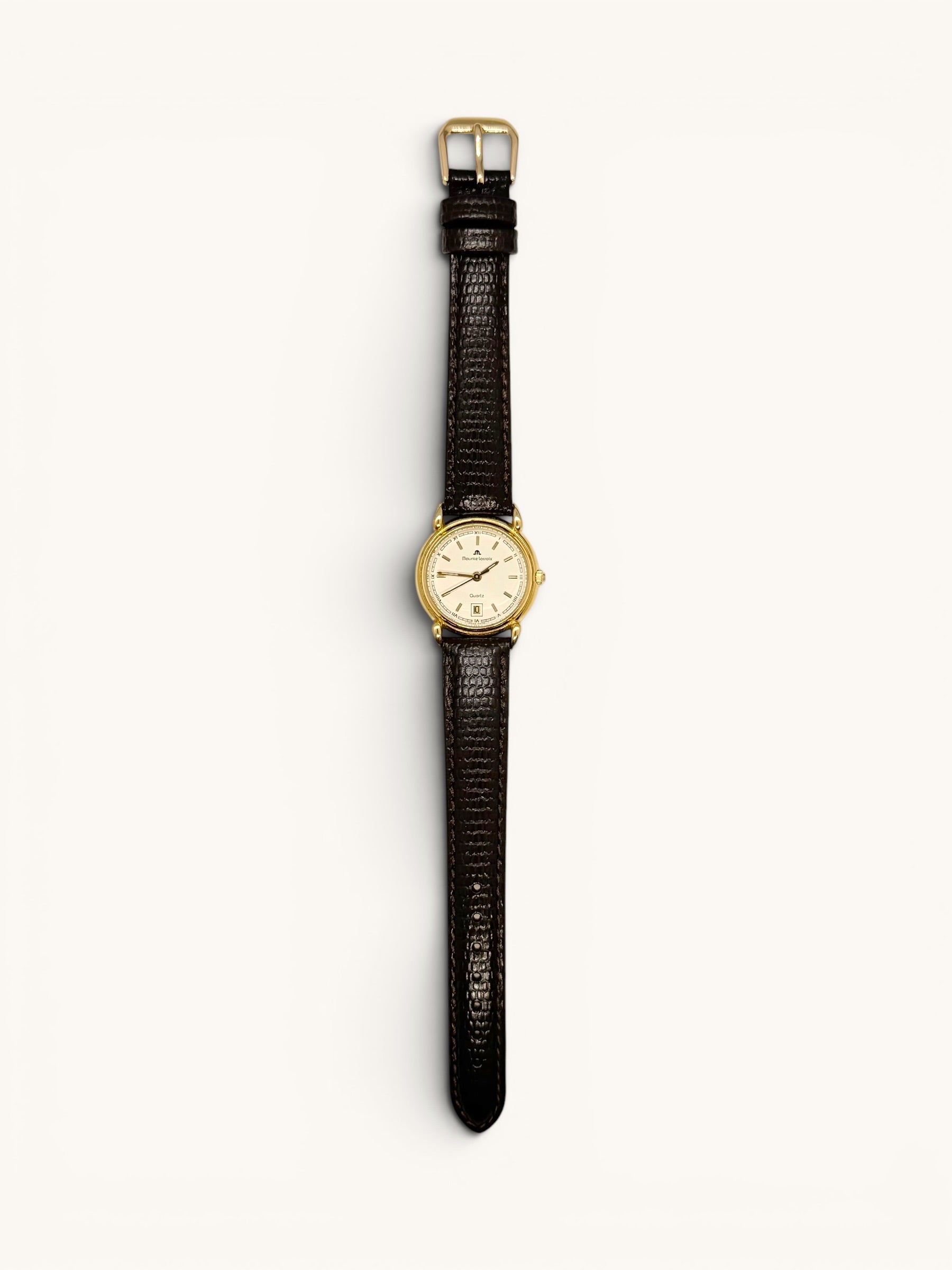 Vintage Maurice Lacroix Les Classiques Gold Quartz Watch