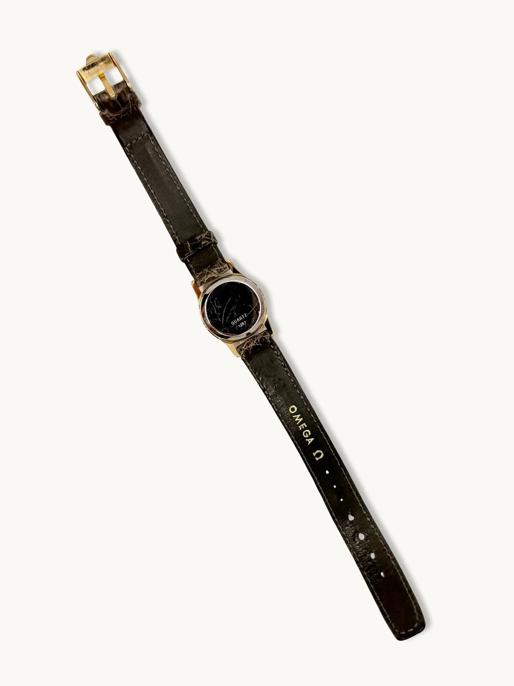 Vintage Omega De Ville Silver Dial Watch