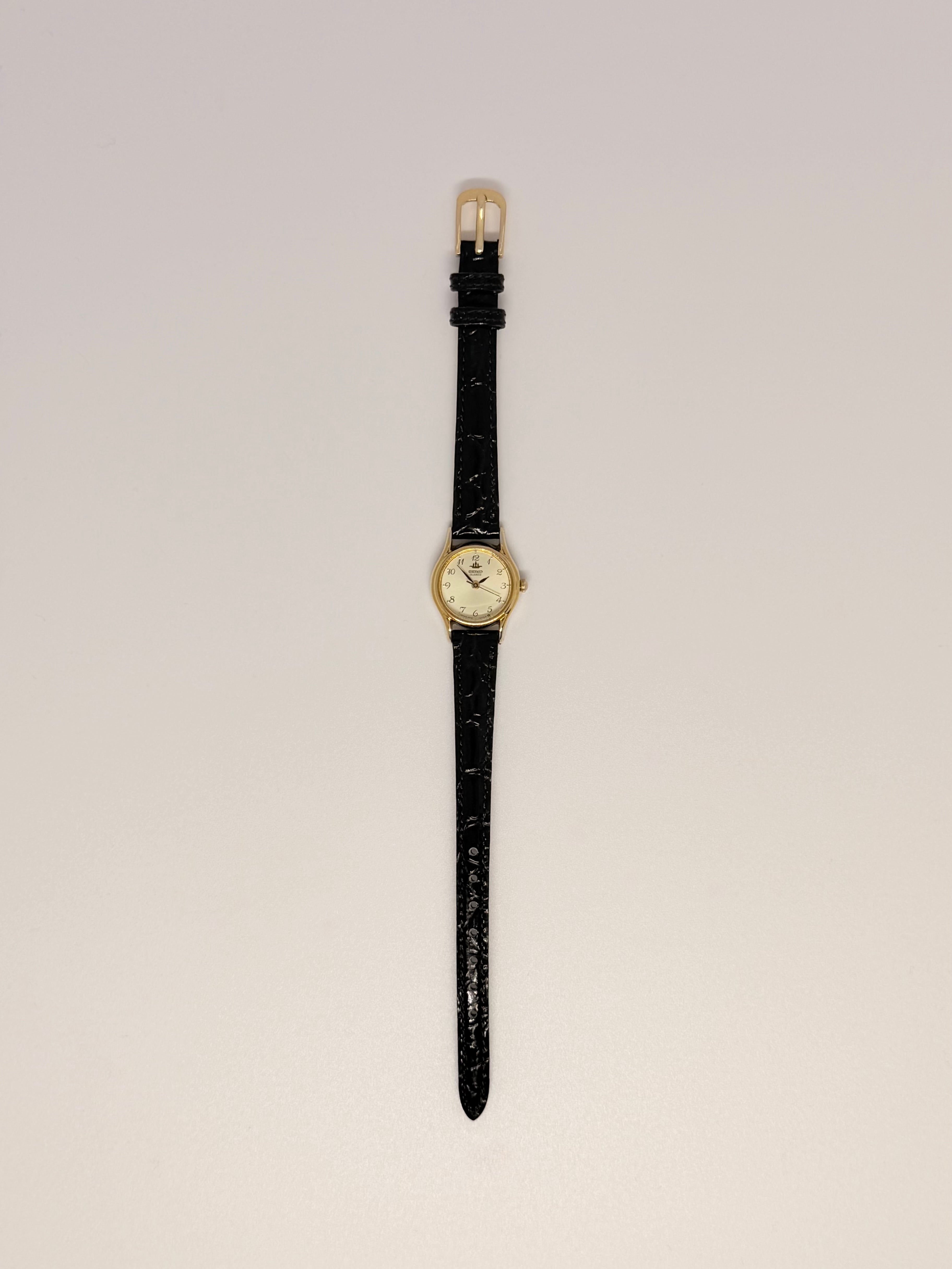 Vintage Seiko Galaxy Dainty Gold Watch