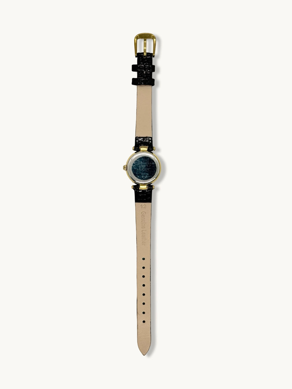 Vintage Christian Dior 3005 Gold Watch