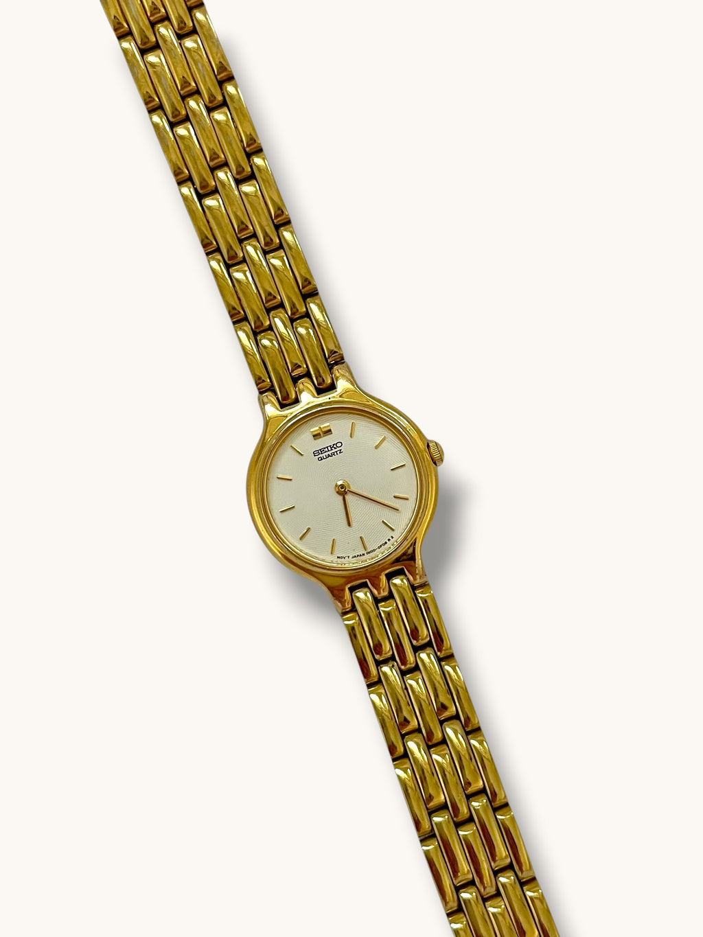 Vintage Seiko Classic Gold Tone Watch