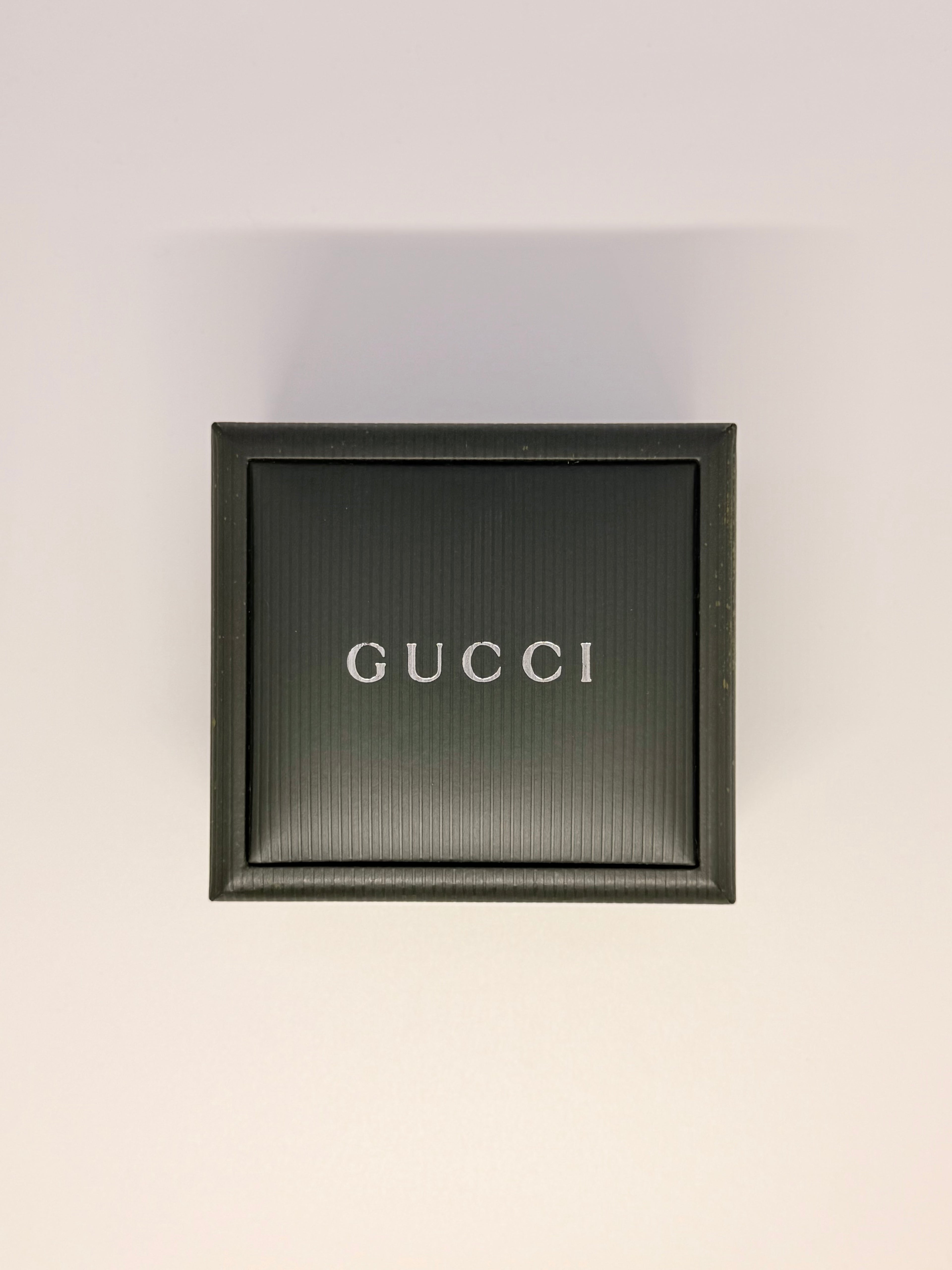 Vintage Gucci 1500L Silver Bangle Watch w/ Box