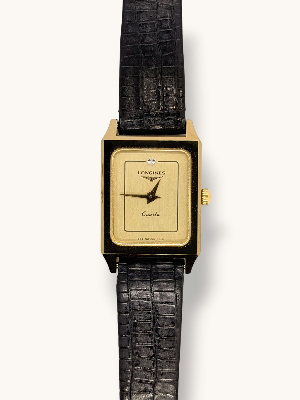 Vintage Longines Tank XL24 Watch (with Guarantee Card)