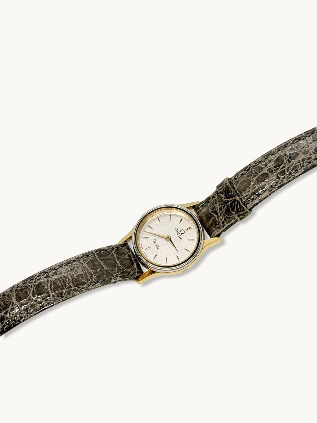 Vintage Omega De Ville Silver Dial Watch