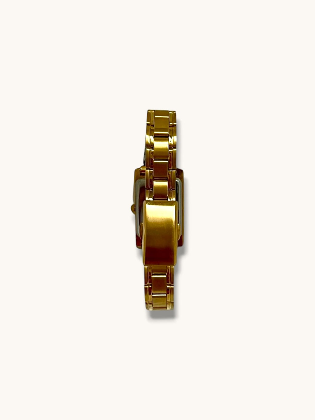 Vintage Givenchy Gold Metal Bracelet Watch