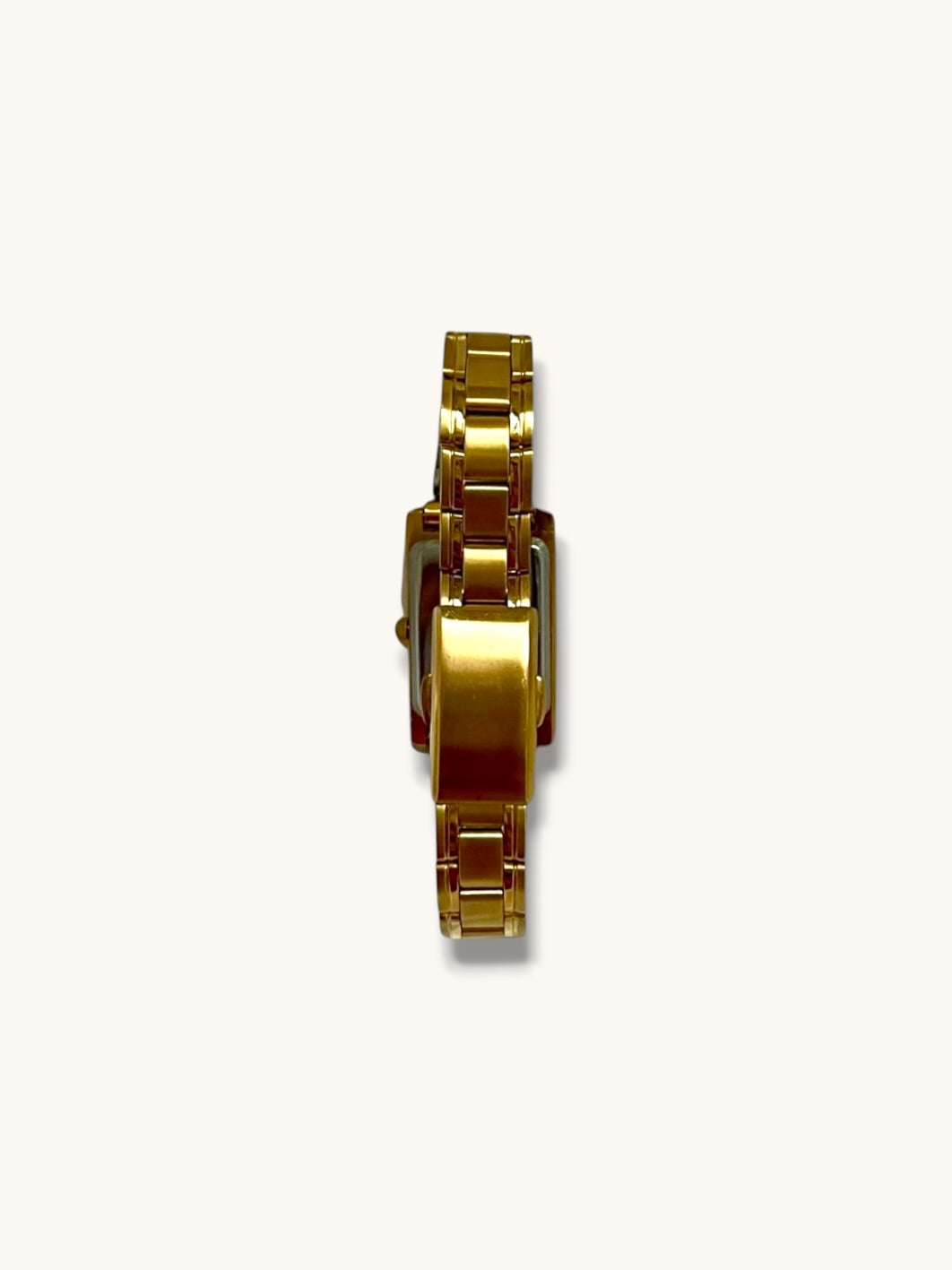 Vintage Givenchy Gold Metal Bracelet Watch
