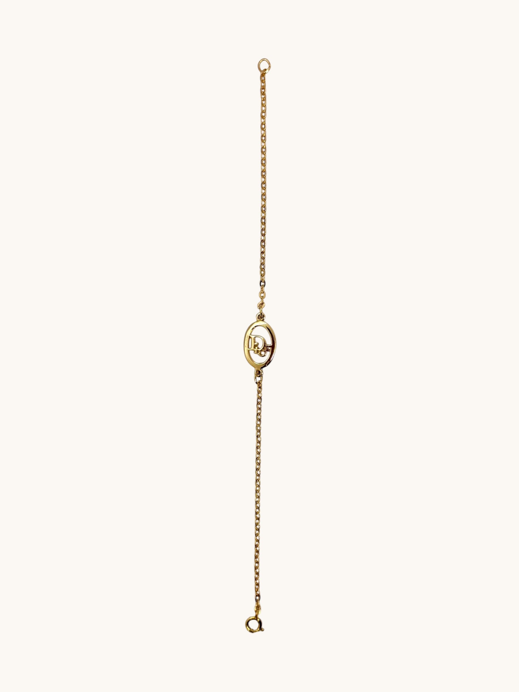 1990s Christian Dior Chain Bracelet