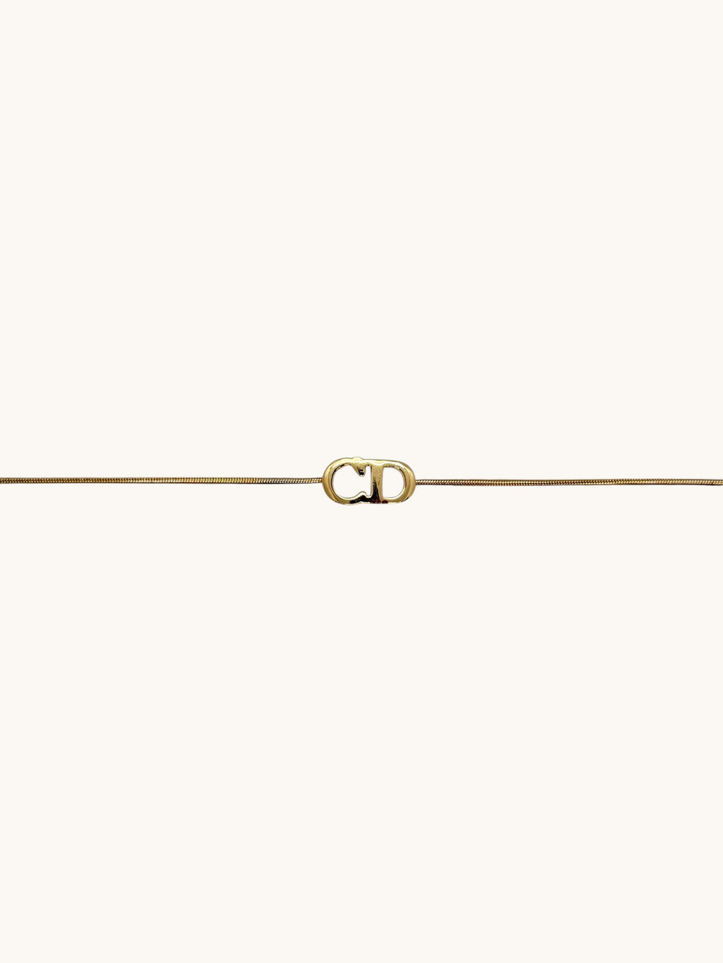 1980s Christian Dior Iconic CD Bracelet