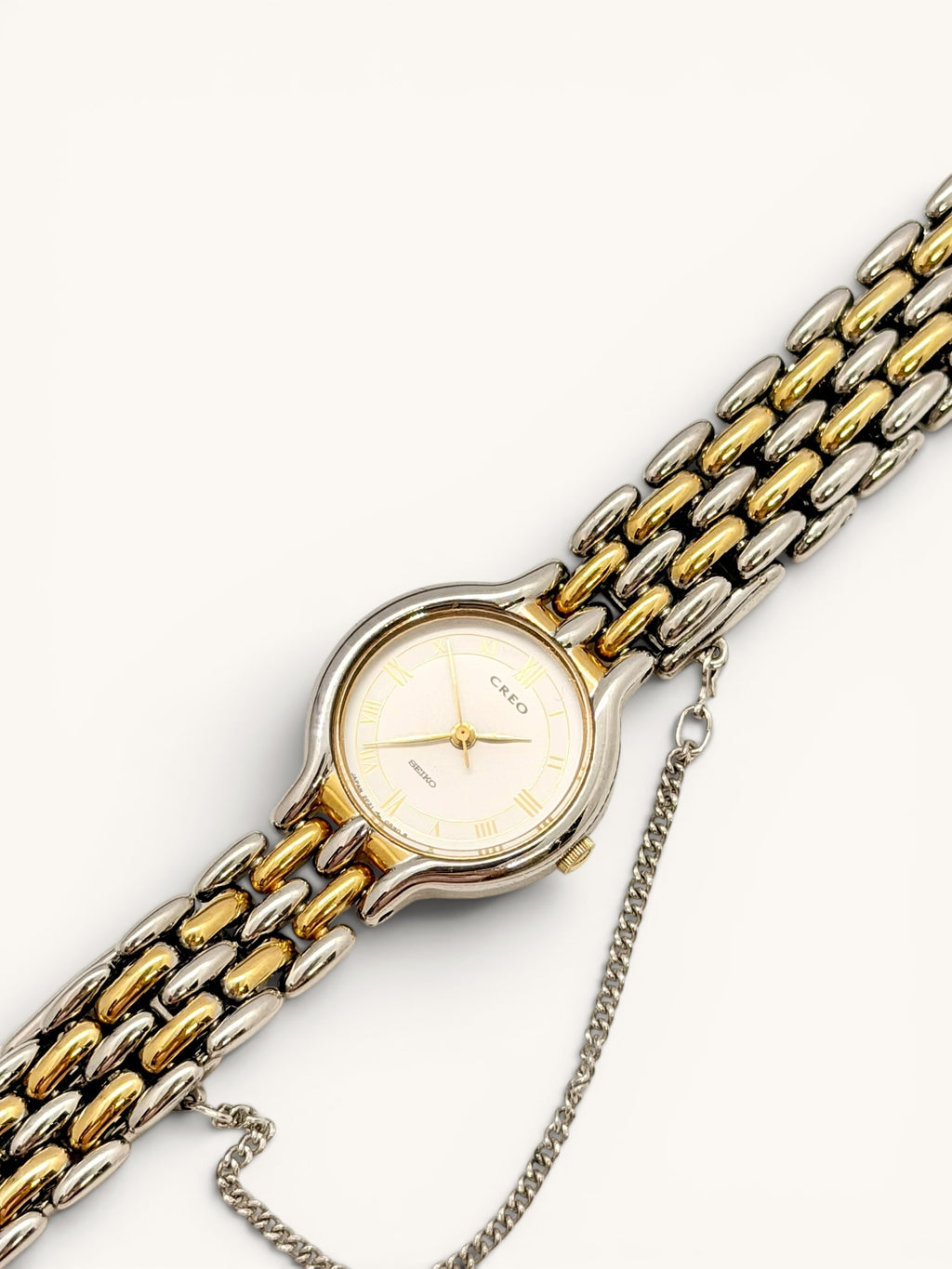 Vintage Seiko Creo Two-Tone Watch