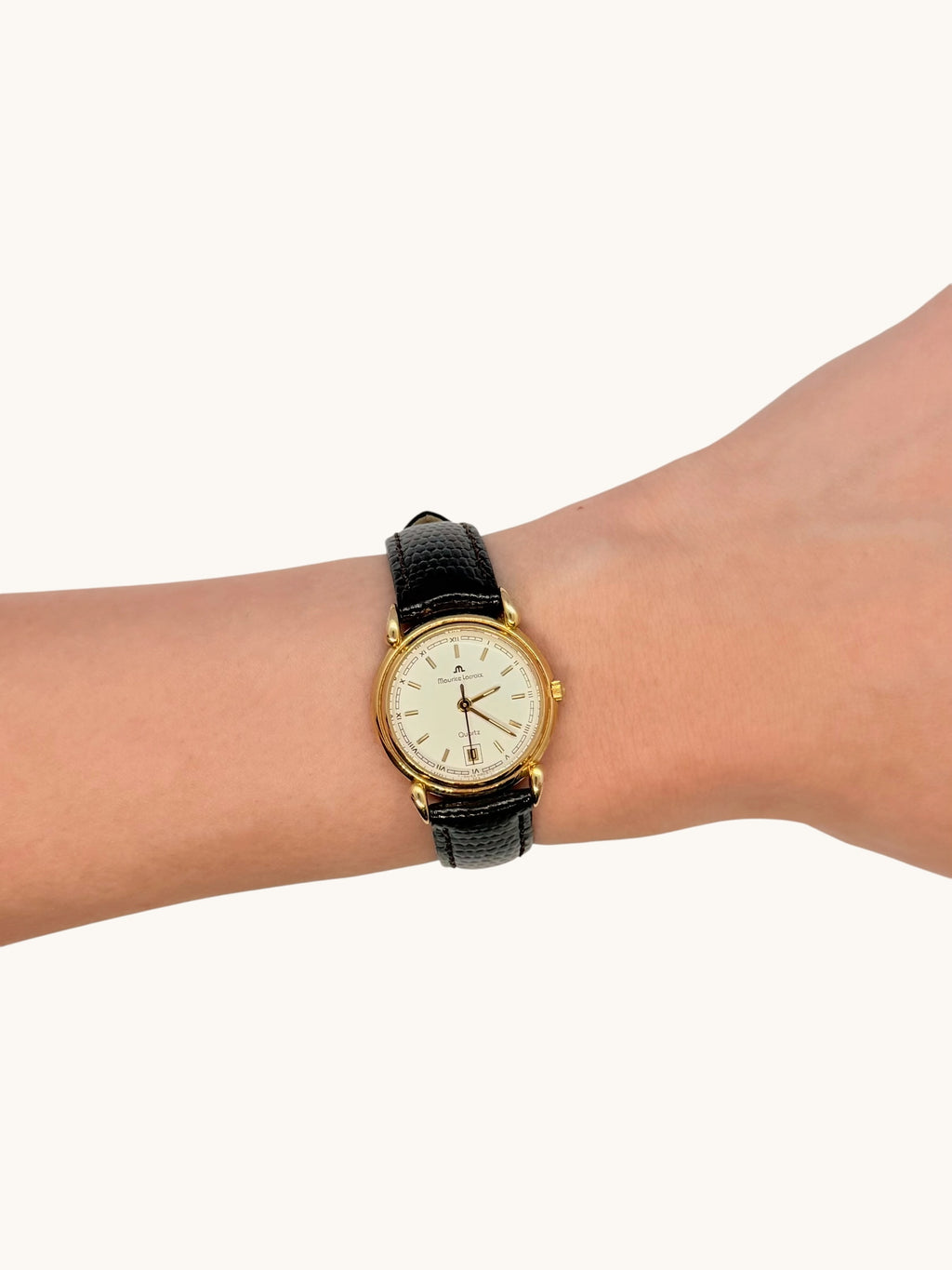 Vintage Maurice Lacroix Les Classiques Gold Quartz Watch