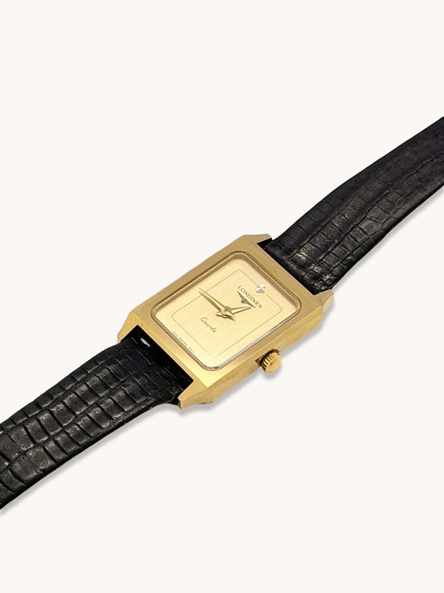 Vintage Longines Tank XL24 Watch (with Guarantee Card)