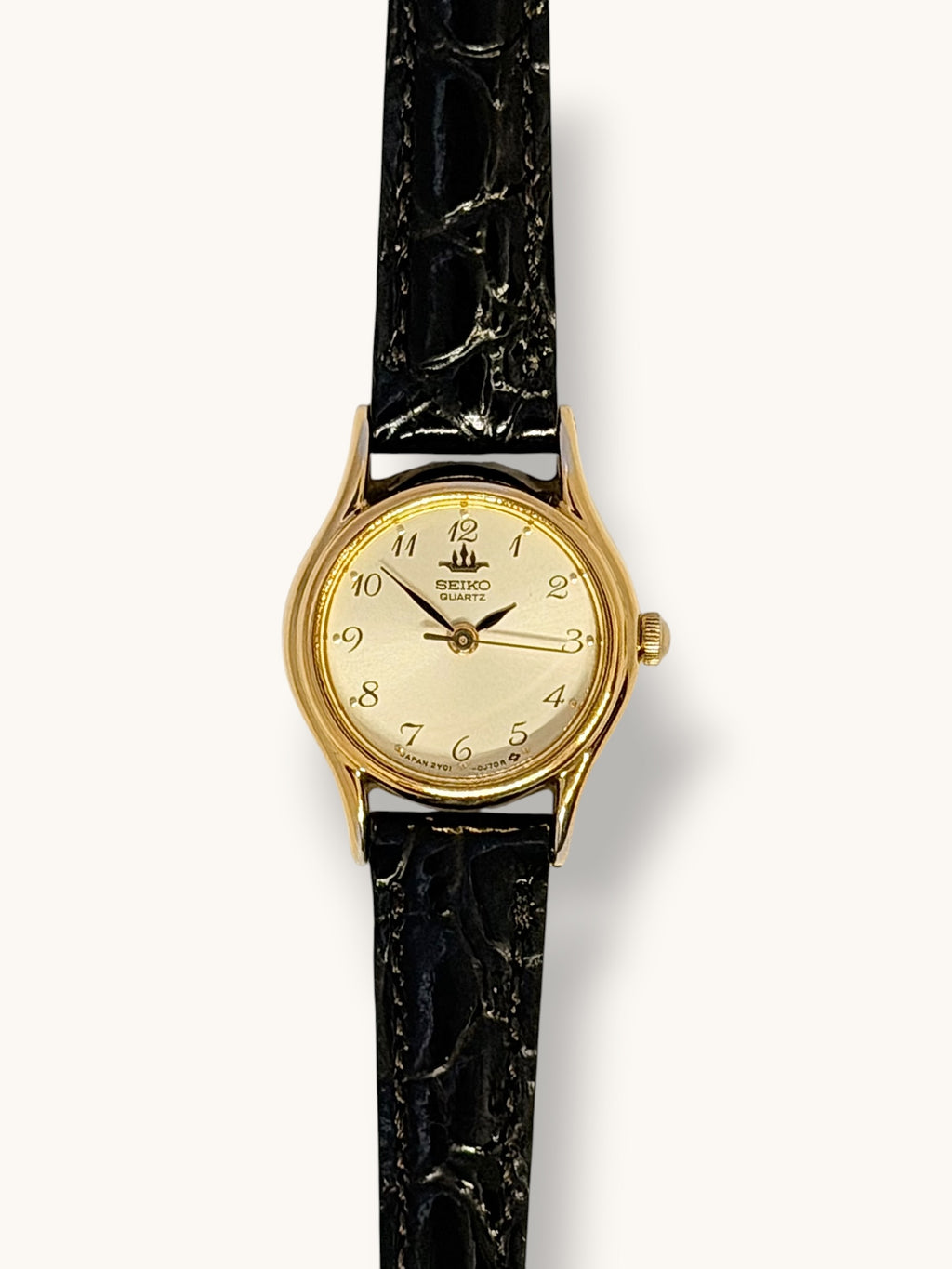 Vintage Seiko Galaxy Dainty Gold Watch