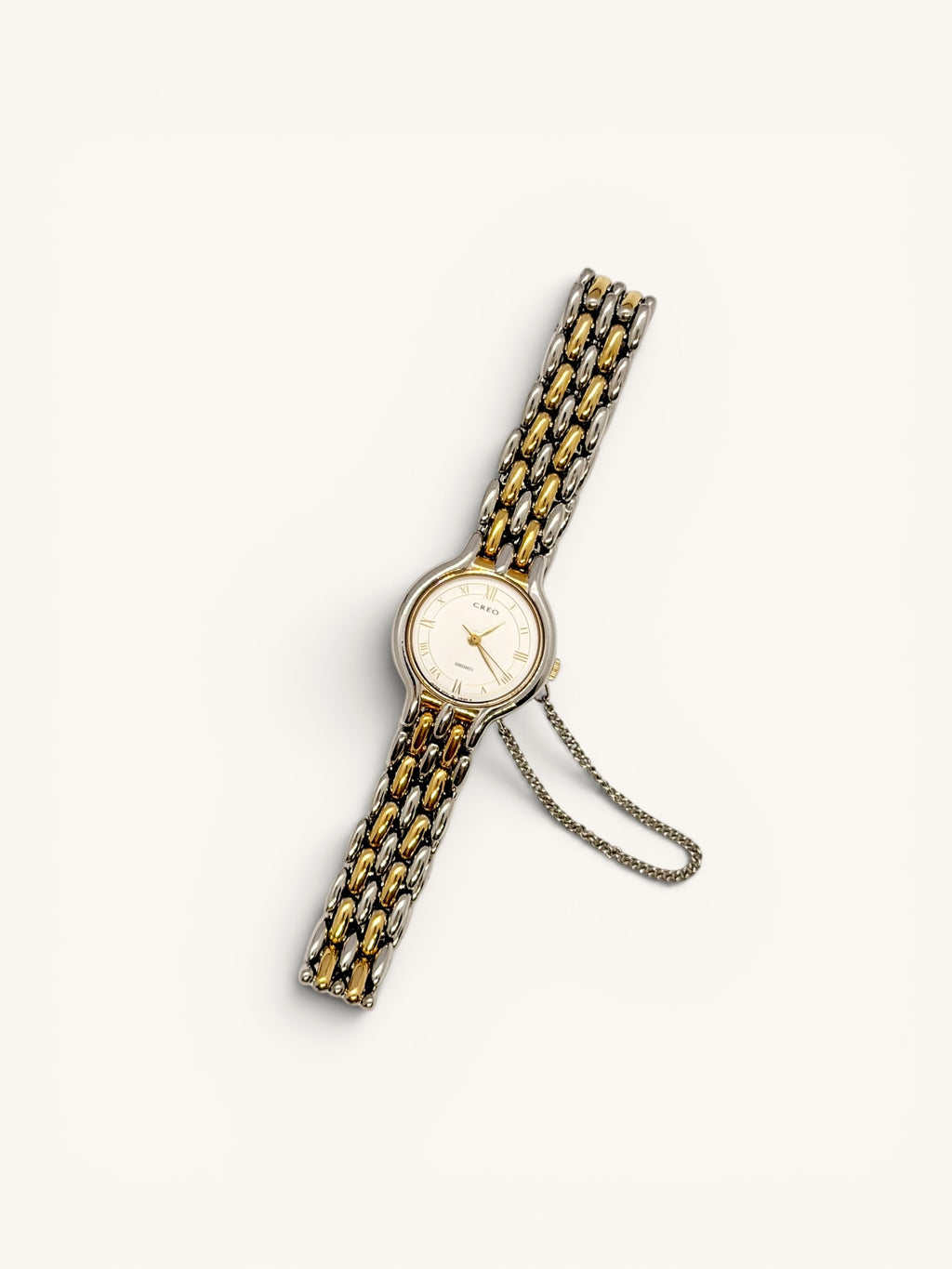 Vintage Seiko Creo Two-Tone Watch