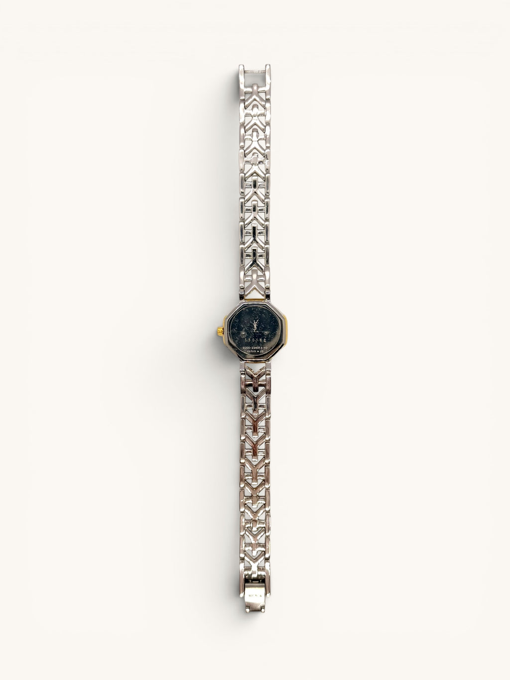Vintage Yves Saint Laurent Two-Tone Octogonal Watch