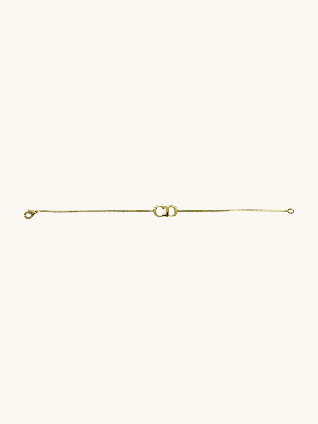 1980s Christian Dior Iconic CD Bracelet
