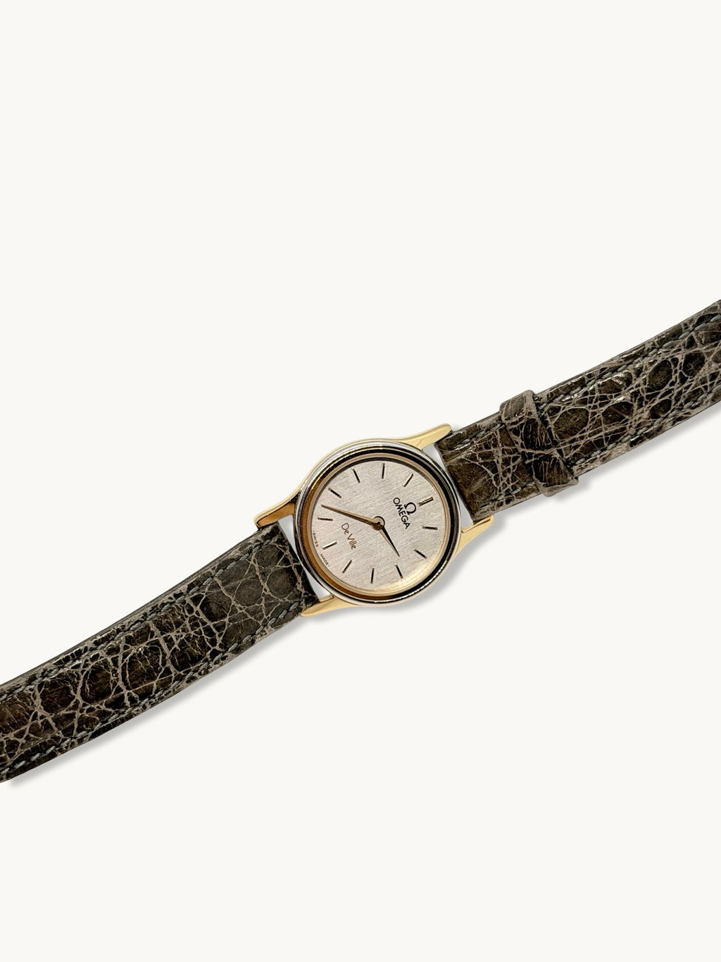 Vintage Omega De Ville Silver Dial Watch