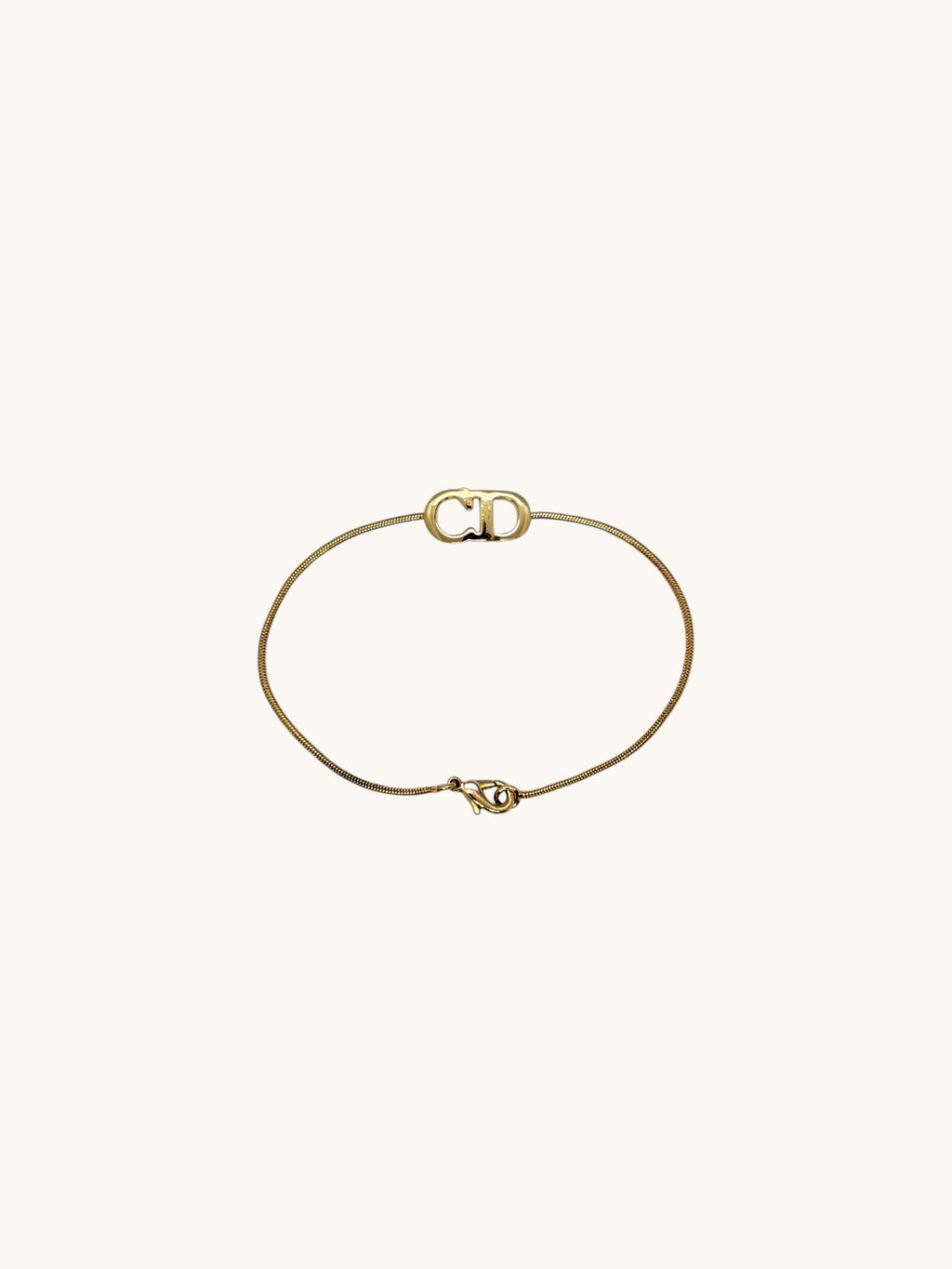 1980s Christian Dior Iconic CD Bracelet