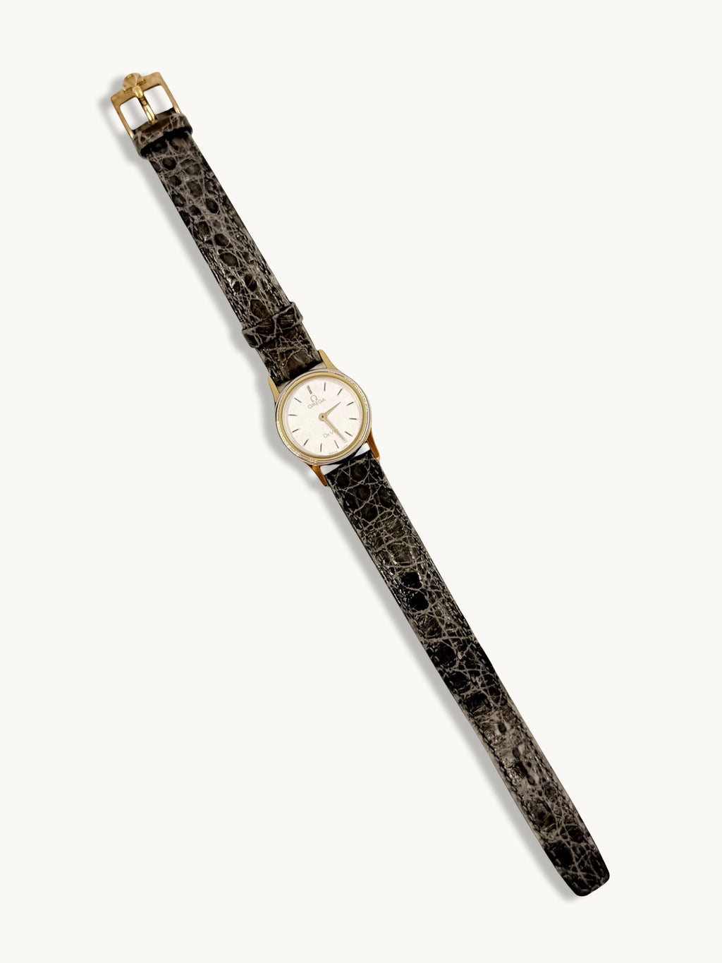Vintage Omega De Ville Silver Dial Watch
