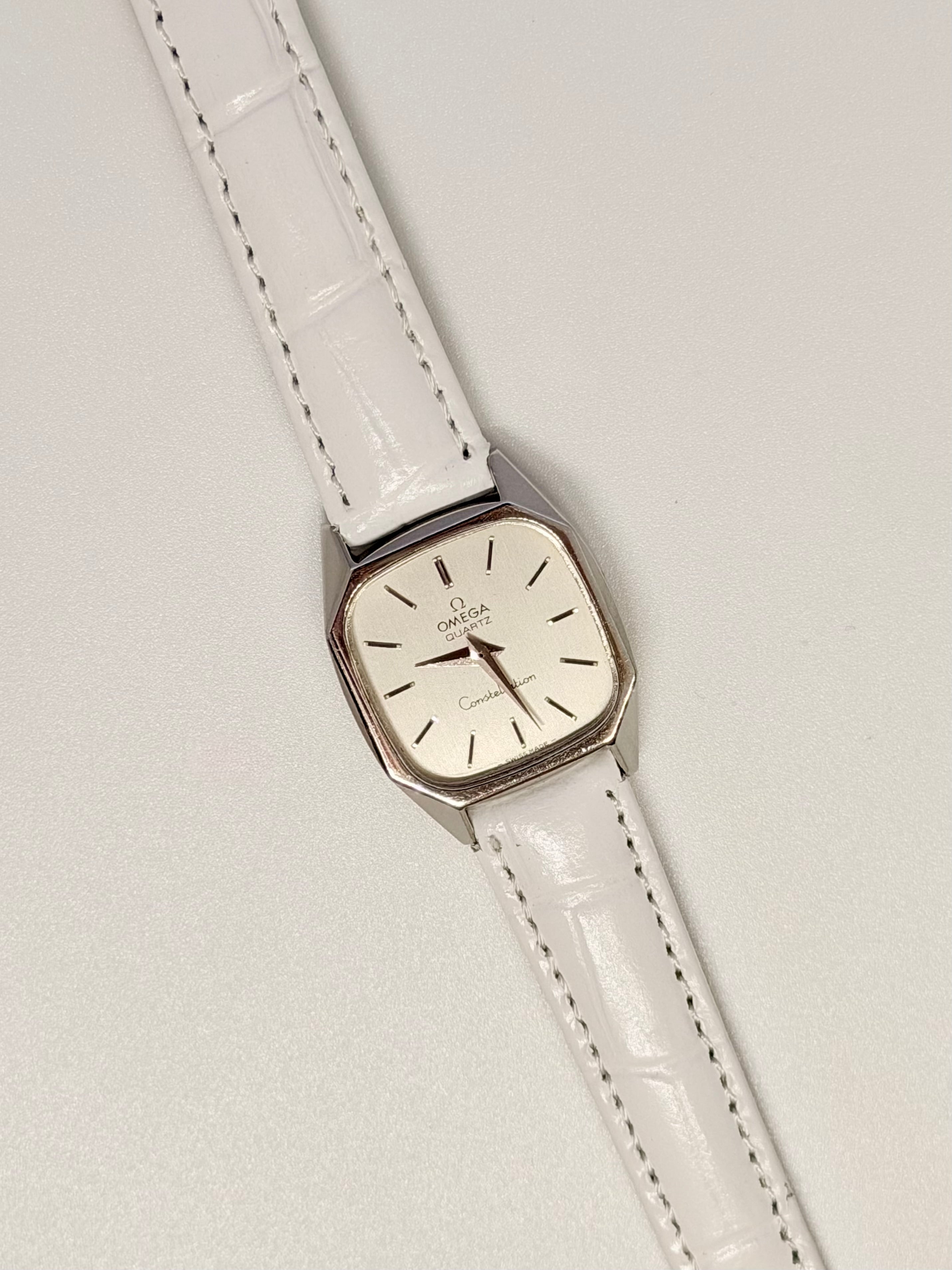 Vintage Omega Constellation Octagon Case Watch (Crownless Type)