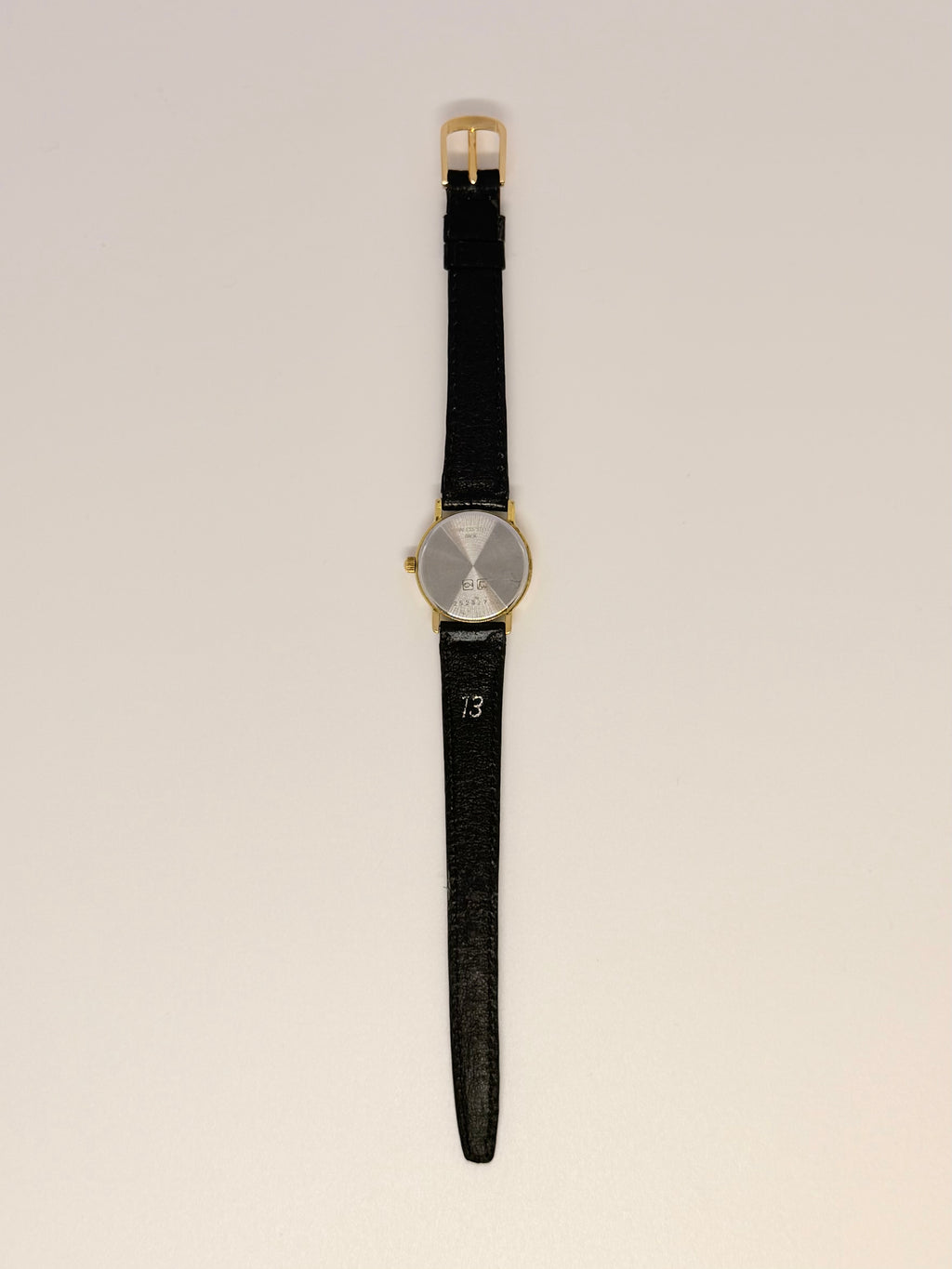 Vintage Longines Classic Gold Tone White Dial Watch